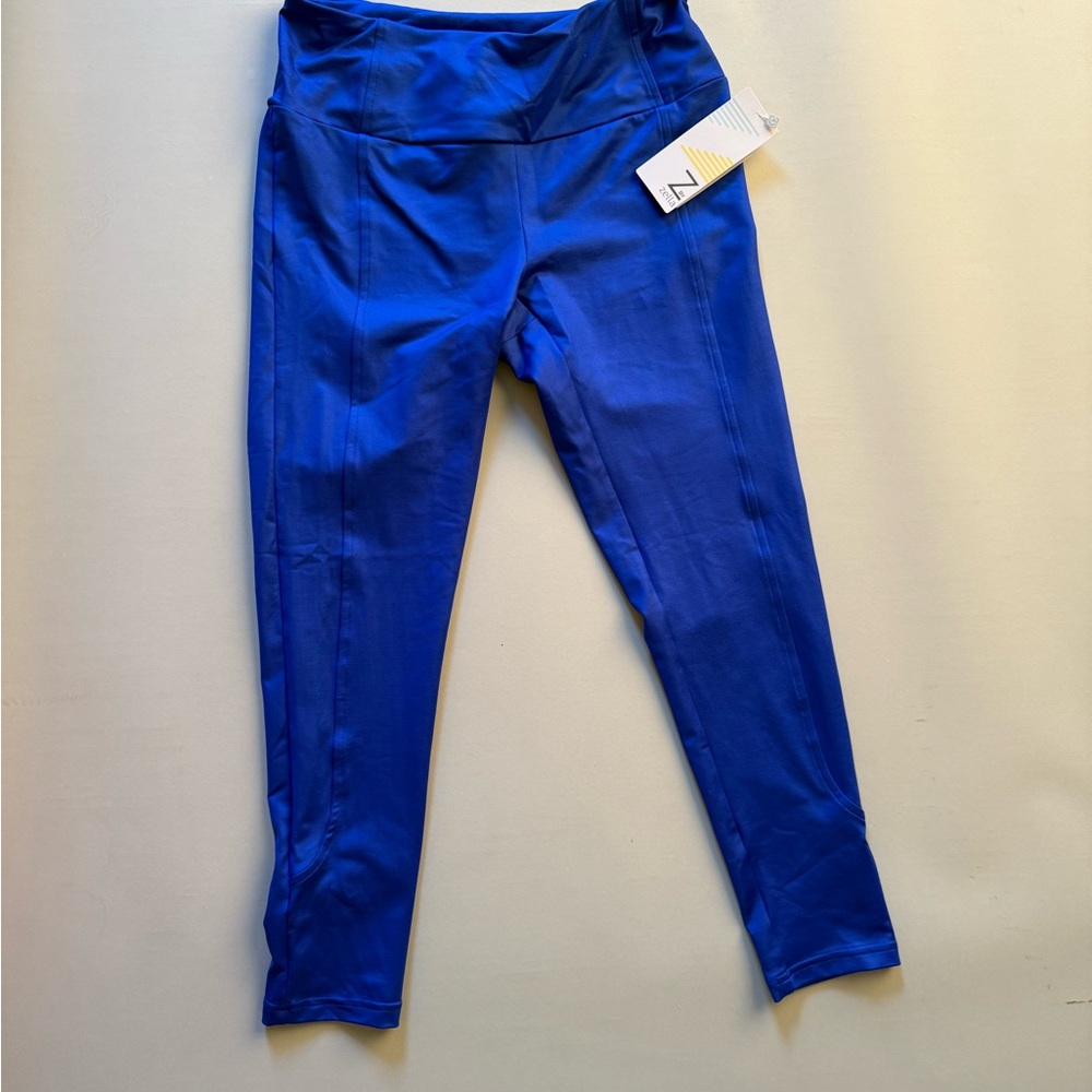 Zella NWT Vibrant Blue Leggings Size M